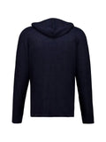 Piacenza Cashmere zip-up drawstring hoodie
