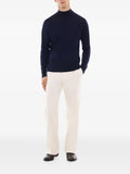FURSAC mock-neck wool sweater
