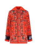 Giada Benincasa Soho intarsia-knit button-down cardigan