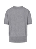 extreme cashmere Nº 490 Martina V-neck short-sleeve sweater