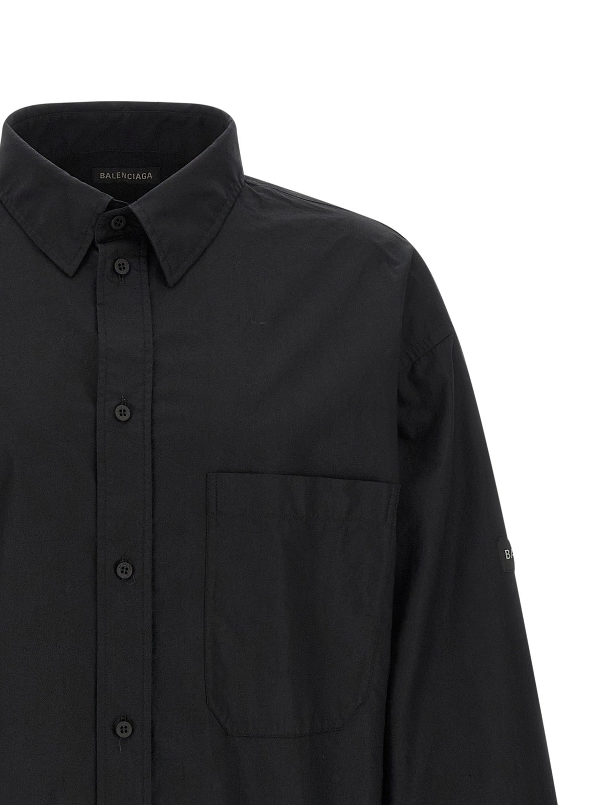 Balenciaga Logo Patch Shirt