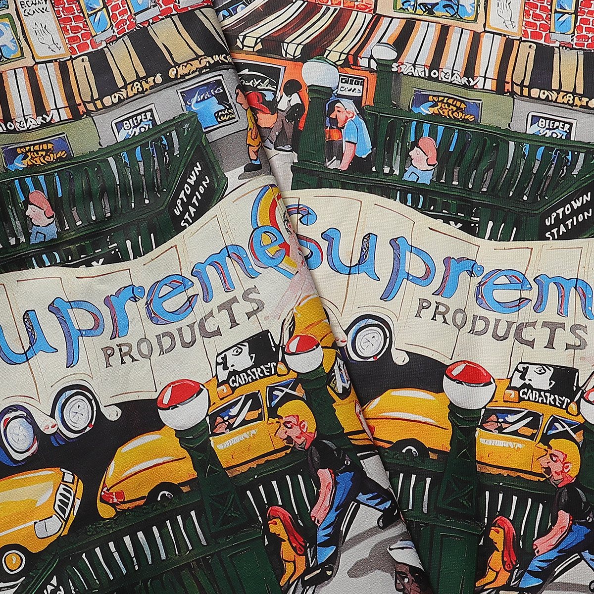 Supreme Manhattan City Graphic Short-Sleeve T-Shirt