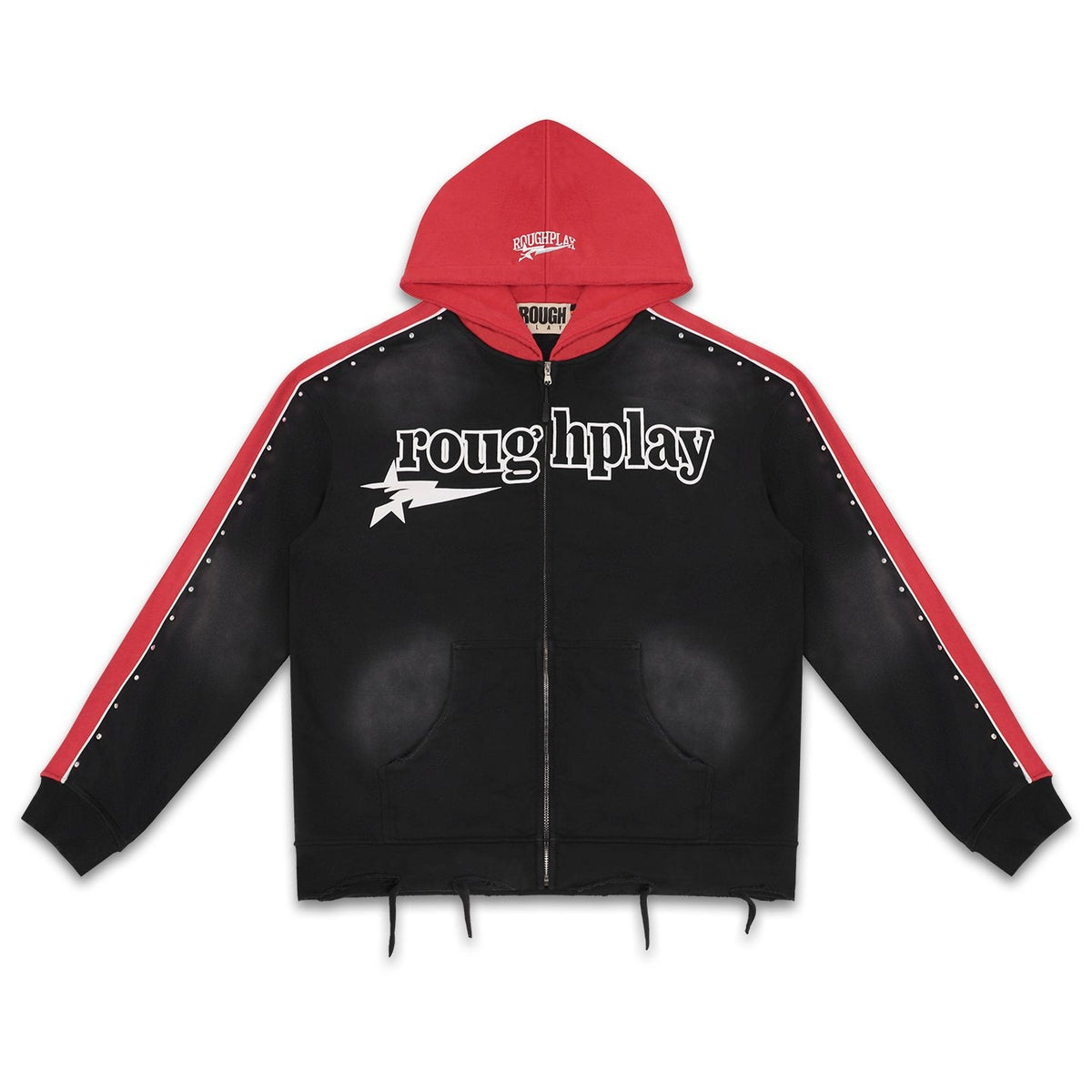 Rough Play Lightning Colorblock Zip Hoodie